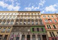 Zu Fuß zum Rochusmarkt & Donaukanal | Großzügiger Altbau mit ca. 3,60 m Raumhöhe | Separate Küche inkl. Küchenzeile | Hofseitiges Schlafzimmer mit Grünblick