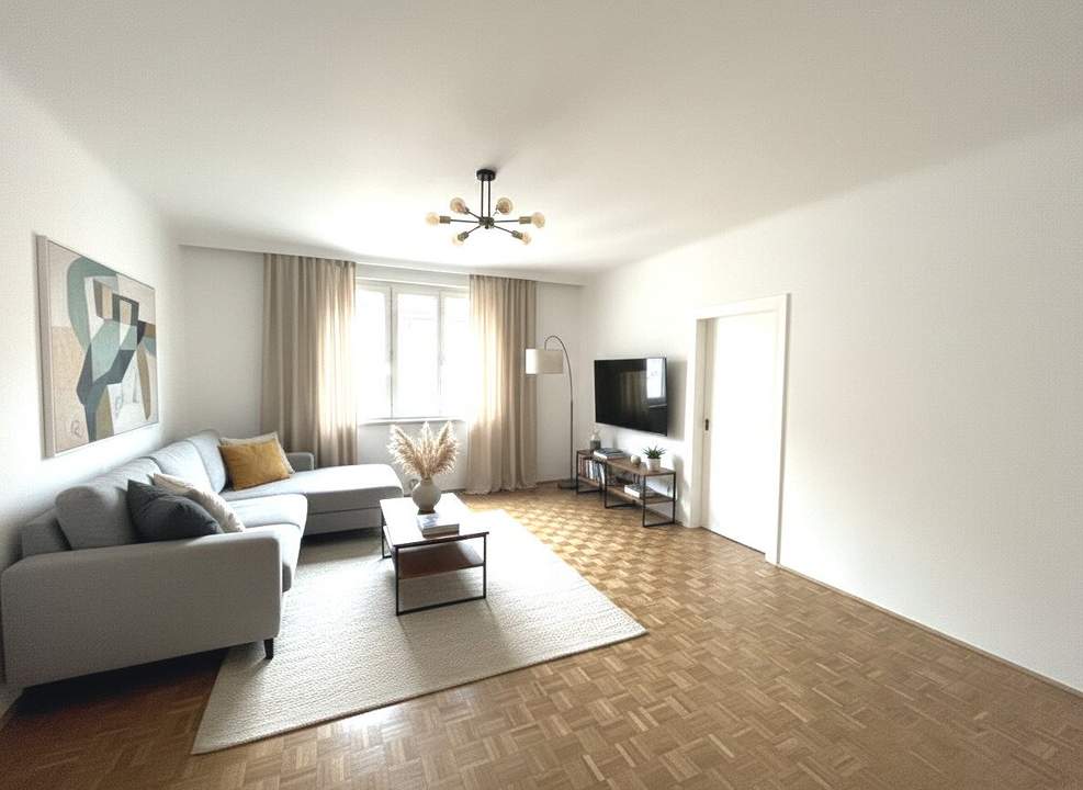 Helle 3-Zimmer Wohnung mit neuer Küche Nähe Schweizergarten, 1030! Erstbezug nach Sanierung!