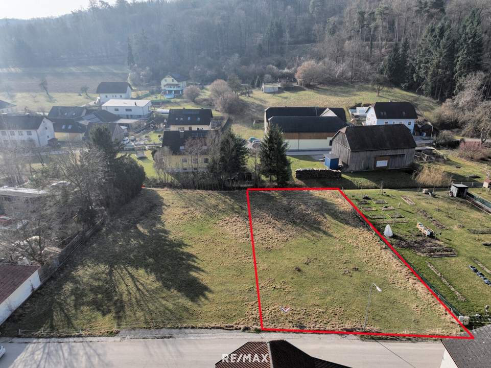 sonniger Baugrund in Pöverding bei Melk