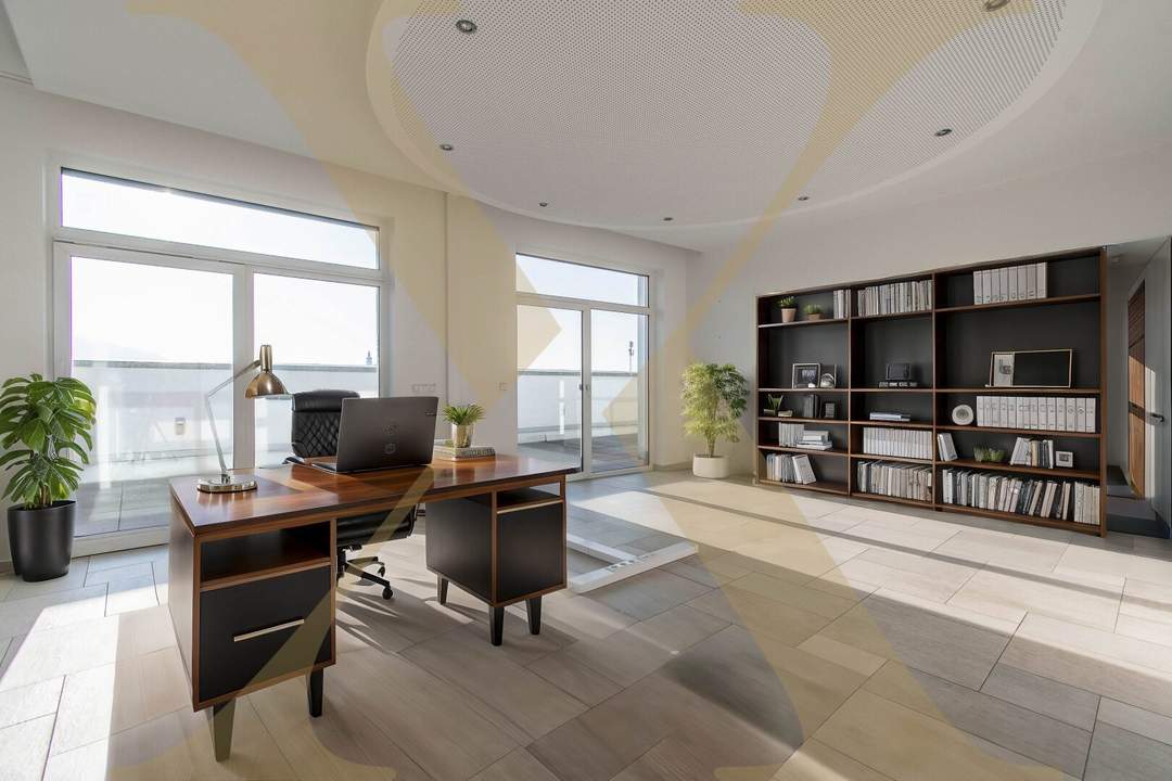 Exklusive Bürofläche mit großzügiger Dachterrasse mit direkter Autobahnanbindung in Schörfling am Attersee zu vermieten!