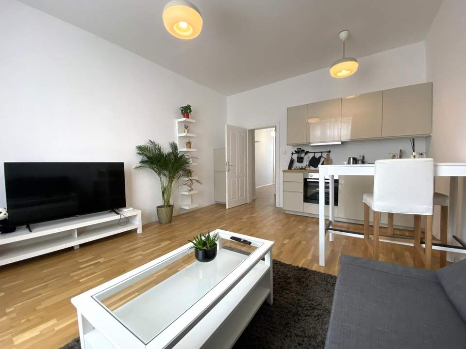 2-Zimmer-Wohnung zentral gelegen nahe Millenium-City