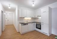 Ruhelage: moderne 2-Zimmer-Wohnung mit Loggia nahe Donau