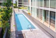 EXKLUSIVE PENTHOUSE-WOHNUNG – 63 m² DACHTERRASSE – SOFORT VERFÜGBAR! Luxuriöses Penthouse inkl. Tischler-Küche, zwei Dachterrassen und TG-Stellplatz!