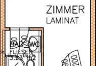 ANLEGERHIT – vermietetes Mini-Apartment mit Badezimmer in zentraler Lage! Nähe BMW, SKF!!!