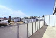 3-Zimmer-Neubauwohnung mit 14m² WESTBALKON (Abendsonne) nahe Akademiepark