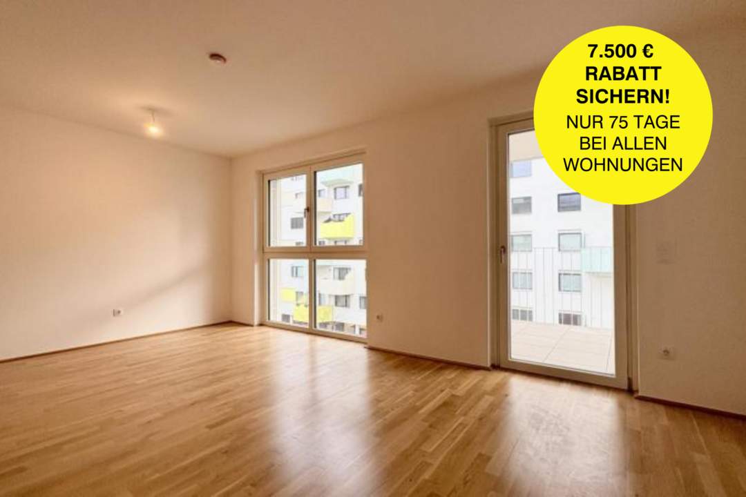 AKTION * Neubau-Charme: 3-Zimmer-Wohnung mit Top-Ausstattung – Erstbezug!