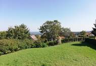 Wunderschöner Baugrund in den Weinbergen mit erstklassiger Aussicht