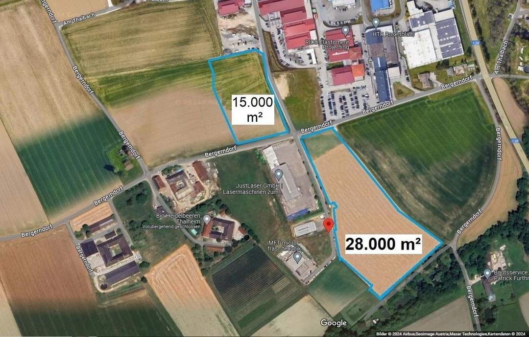 an der Osttangente nahe Autobahnauffahrt Sattledt bis zu 40.000 m2 - TEILFLÄCHEN MÖGLICH
