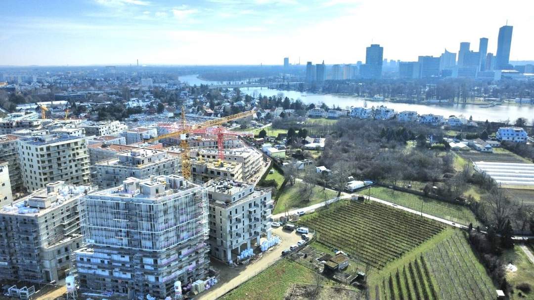 Der Beste Platz im Viertel - An der Schanze 25 - Begehrtes Wohnprojekt nahe Obere Alte Donau - Auf Eigengrund