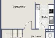 Gepflegte Dachgeschoss Maisonette Wohnung in Augarten Nähe