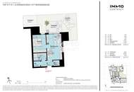 Lichtdurchflutete Neubauwohnung mit Terrasse und Garten in Neulaa