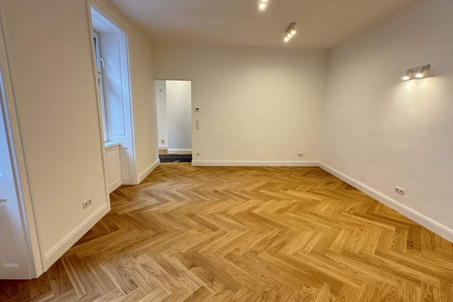 Erstbezug nach Sanierung: 2-Zimmer Altbauwohnung in Zentrumsnähe!, Wohnung-kauf, 359.000,€, 1020 Wien 2., Leopoldstadt