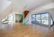 Über den Dingen: Terrassen-Maisonette mit Wiener Skyline