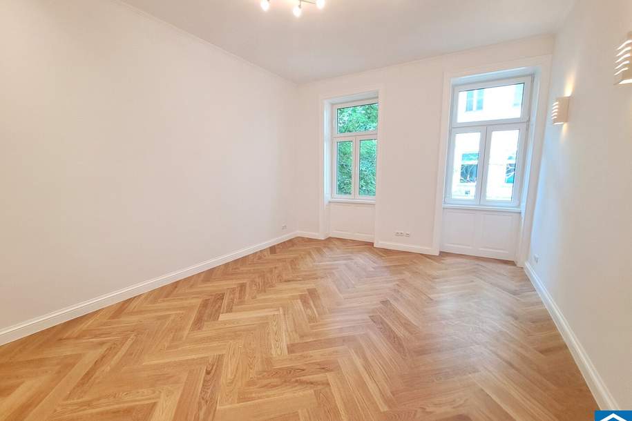 Erstbezug nach Sanierung: 1 Zimmerwohnung in wunderschönem Stilaltbau!, Wohnung-kauf, 206.000,€, 1020 Wien 2., Leopoldstadt