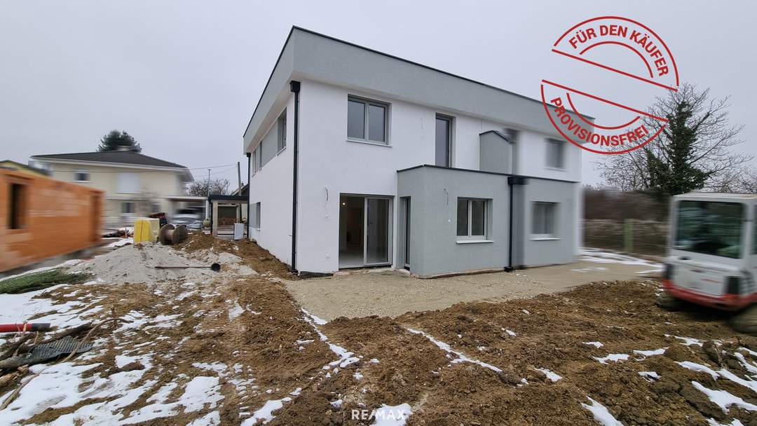 PROVISIONSFREI für den KÄUFER - ERSTBEZUG - Moderne Doppelhaushälfte am St. Pöltner Eisberg