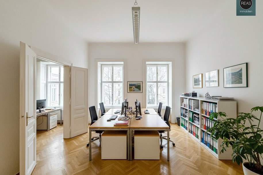 Klimatisiertes Büro! Repräsentatives Haus in bester Innenstadtlage bei der Votivkirche!, Gewerbeobjekt-miete, 16,00,€, 1090 Wien 9., Alsergrund