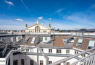 Löwelstraße: Klimatisierte Maisonette-Wohnung mit Dachterrasse in top Innenstadtlage - ab sofort!