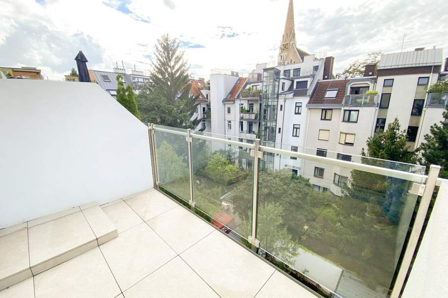 AKTIONSPREIS | Neubau Dachgeschoss inkl. Balkon in den Innenhof | 15 Minuten in den 1. Bezirk | Luftwärmepumpe, Wohnung-kauf, 589.000,€, 1170 Wien 17., Hernals