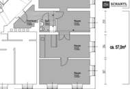 City Office Graz 57 m² | 3 Räume | Lift | Küche | stilvoll &amp; modern saniert