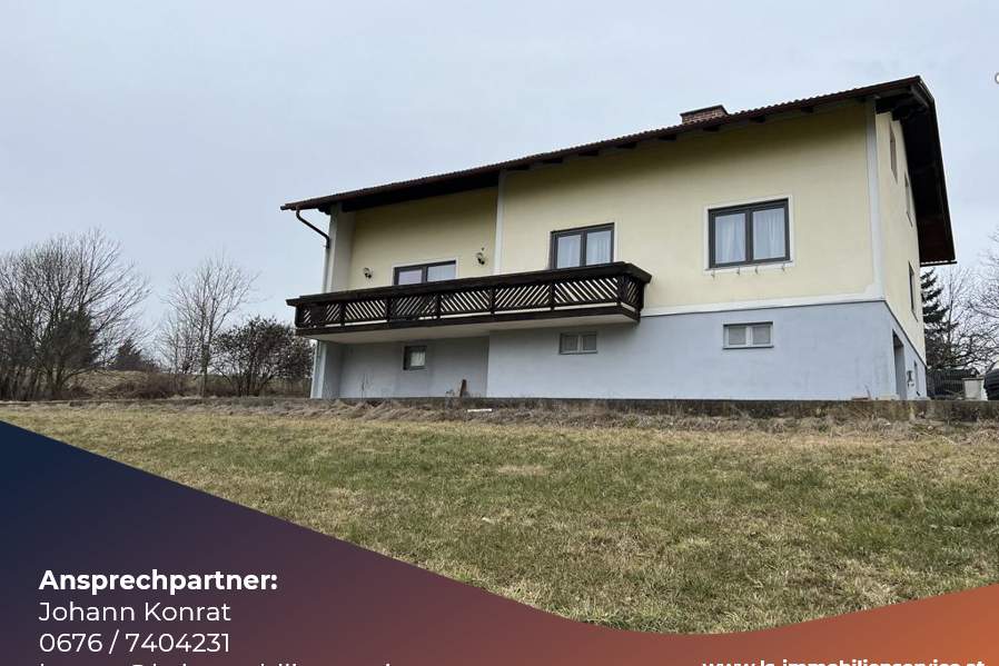 Großes Wohnhaus geeignet für ein oder zwei Familien!, Haus-kauf, 270.000,€, 8234 Hartberg-Fürstenfeld