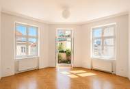 4 Zimmer Altbauwohnung im 3. Liftstock mit kleinem Eckbalkon - direkt beim Belvedere