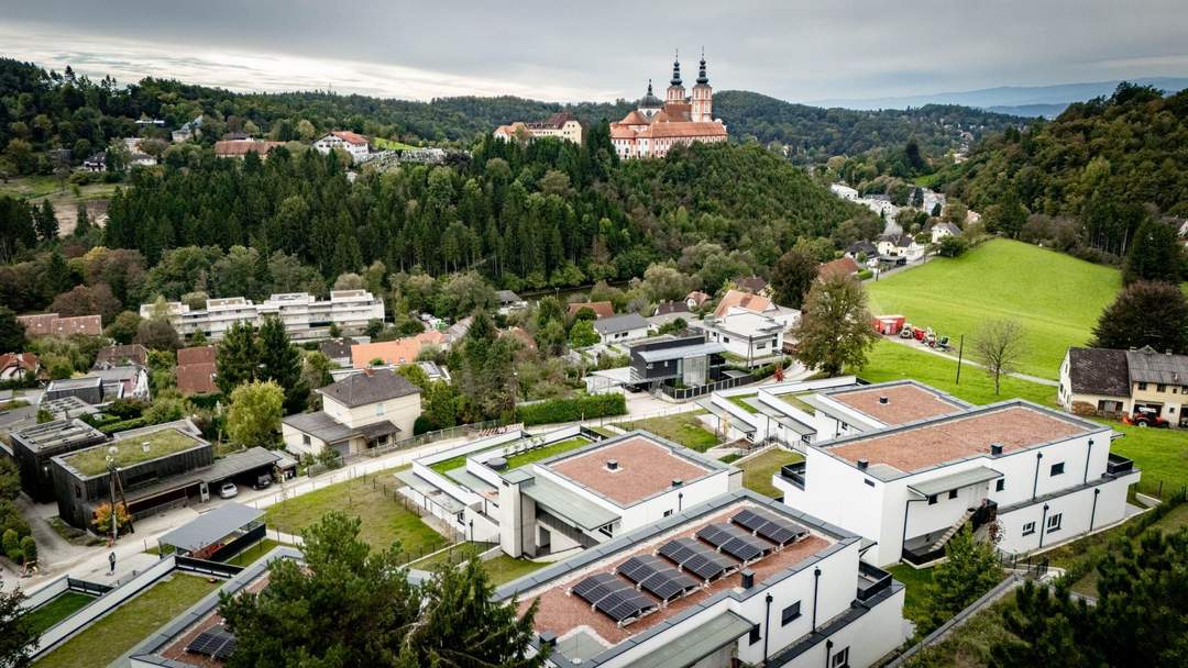 Luxus Penthouse- Wohnung mit Blick auf die Basilika Maria Trost