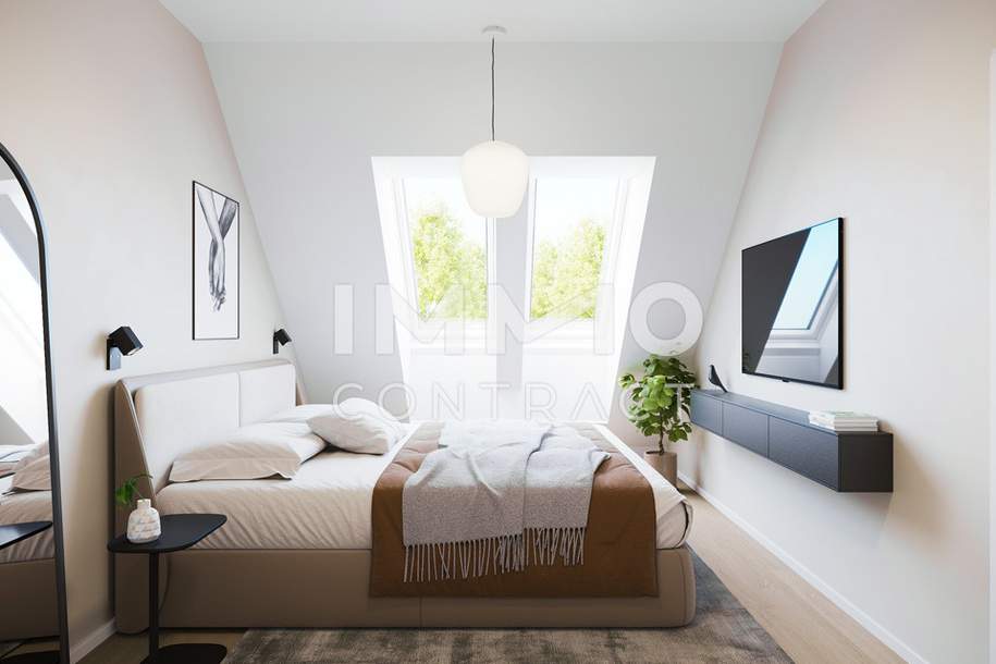 Gemütliches Kuschelnest mit großer Dachterrasse! Provisionsfreier Neubau Erstbezug, Wohnung-kauf, 610.000,€, 1140 Wien 14., Penzing