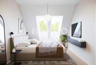Gemütliches Kuschelnest mit großer Dachterrasse! Provisionsfreier Neubau Erstbezug