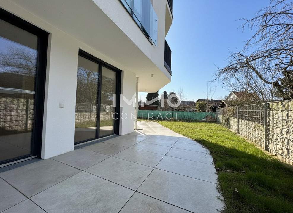 Gartentraum beim Marchfeldkanal – 3-Zimmer-Erstbezug in exklusiver Ruhelage