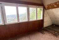 SÜDHANGLAGE AM WIENERWALD - baugenehmigtes Wohnprojekt mit traumhaftem Wienblick - oberes Haus