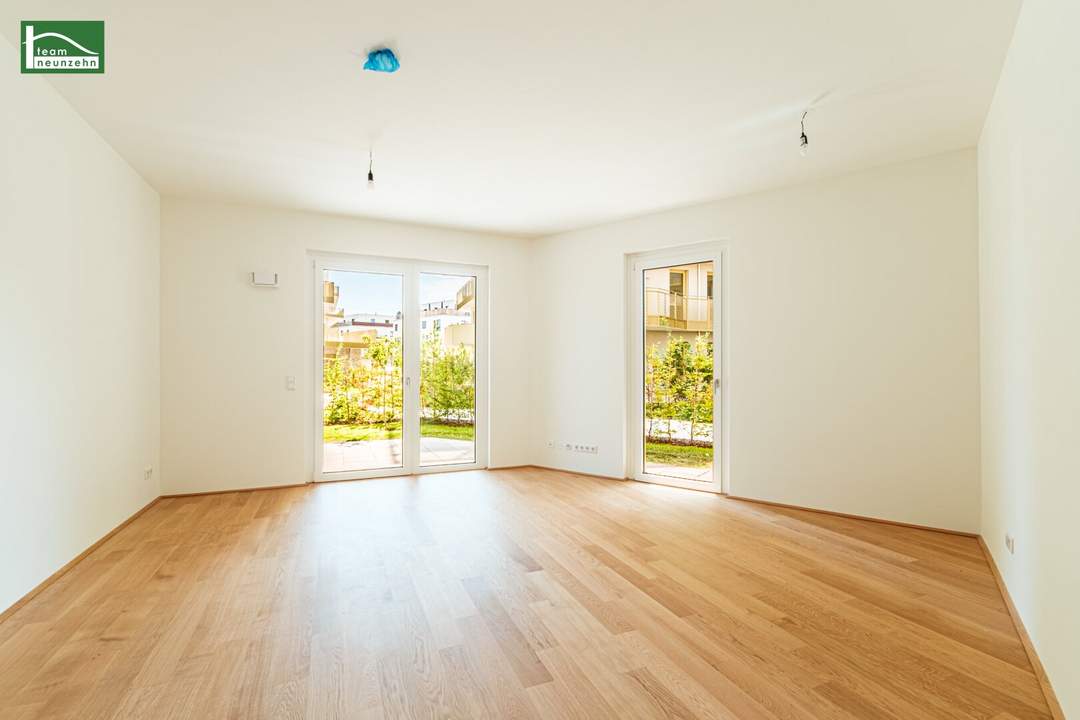 Vermieten Sie ertragreich - Begehrte Anlegerwohnung (Nettopreis) mit Garten und hochwertiger Ausstattung - Provisionsfrei