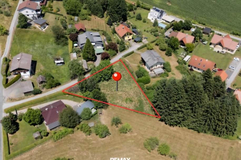 Ihr Platz fürs Traumhaus – Sonniger Baugrund in Toplage von Bad Schwanberg, Grund und Boden-kauf, 85.000,€, 8541 Deutschlandsberg