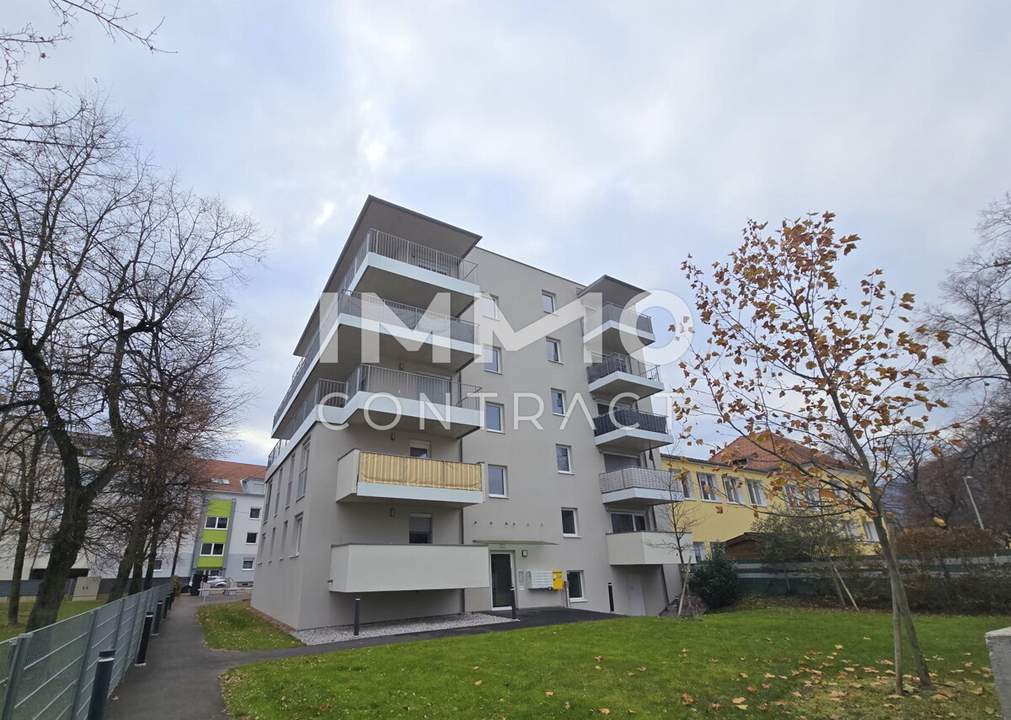 Neuwertige, geförderte 4 Zimmer-Wohnung mit großer TERRASSE in Eggenberg - Eckertstraße 56 - Top 12