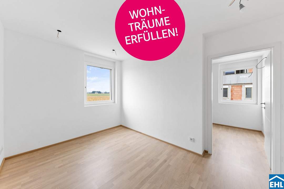 Komfortabel und bequem: 2 Tiefgaragenplätze pro Haus inklusive in St. Pölten!