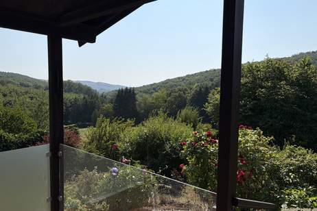 Traumgrundstück/Doppelparzelle mit unverbaubarem Panoramablick über den Wienerwald – Nähe Wien Sievering, Grund und Boden-kauf, 490.000,€, 3413 Tulln