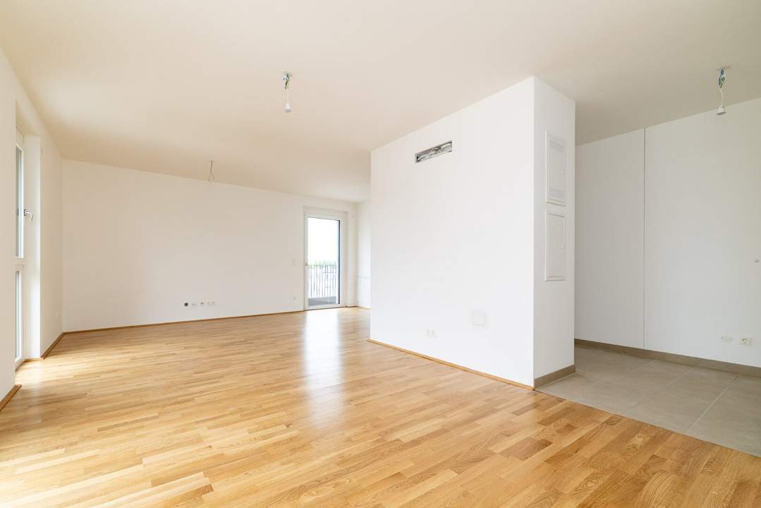 Ihr neues Kapitel zu zweit – Erstbezug mit Balkon im „ein viertel grün“