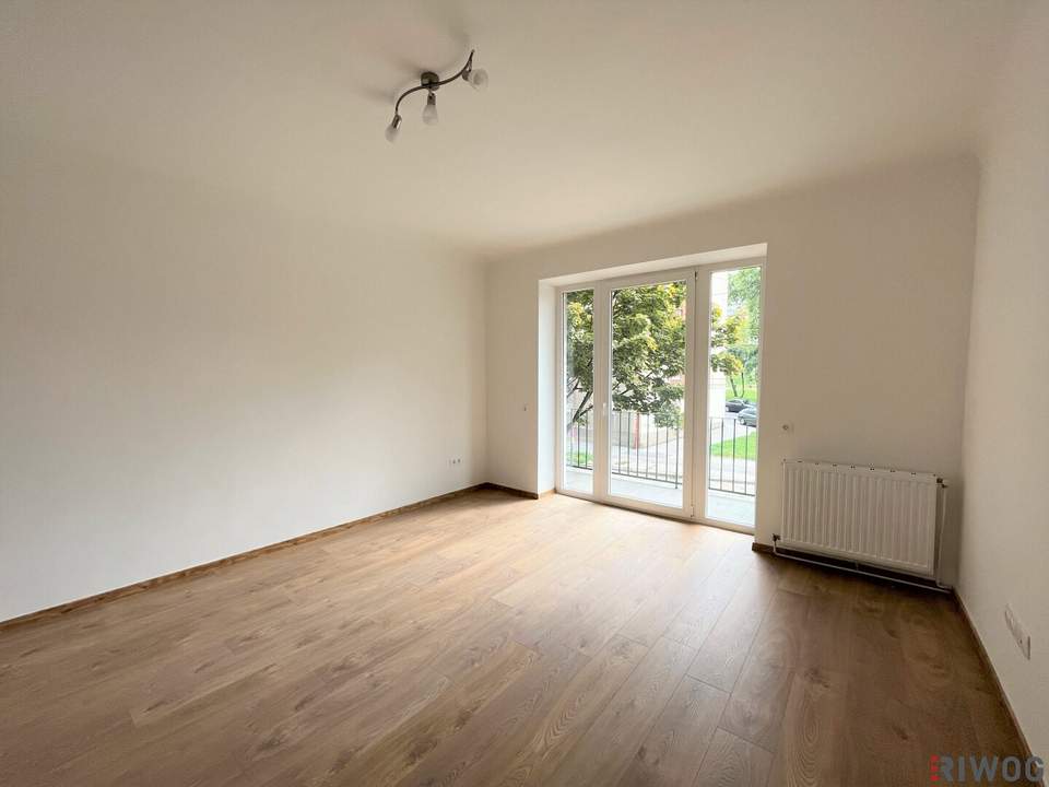 2-Zimmer-Balkonwohnung, voll-ausgestatteter Einbauküche und perfektem Grundriss nahe dem Wilhelmsdorfer Park