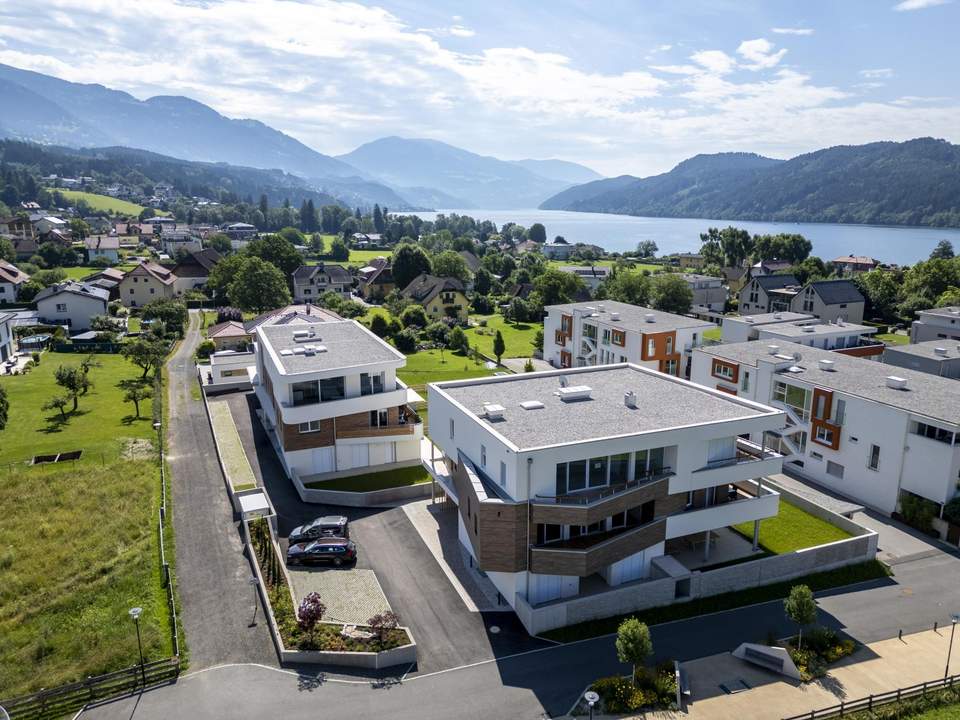 MAISONETTE SEERESIDENZEN²² mit 111 m² - wundervoller Privatgarten - Premium Living Carinthia