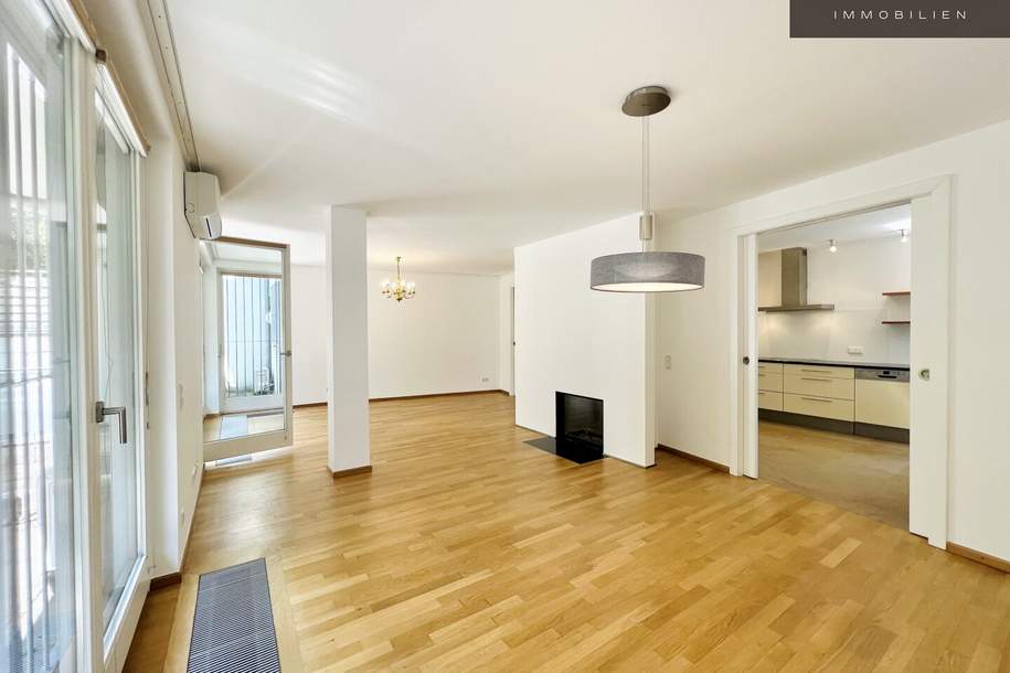 MODERNE GARTENWOHNUNG IN VILLENVIERTEL IM 18. | ZWEI EBENEN | MEHRERE TERRASSEN | GARTEN | GARAGE IM HAUS, Wohnung-kauf, 1.629.000,€, 1180 Wien 18., Währing