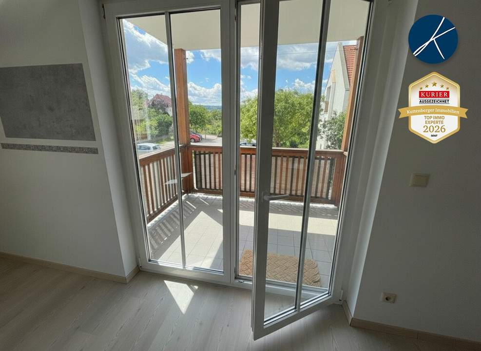 Nähe Krems: Helle 3-Zimmer-Wohnung mit Balkon & Parkplatz