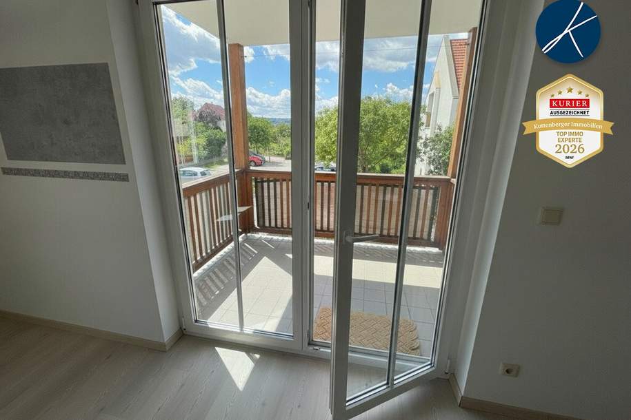 Nähe Krems: Helle 3-Zimmer-Wohnung mit Balkon &amp; Parkplatz, Wohnung-miete, 820,00,€, 3506 Krems an der Donau(Stadt)