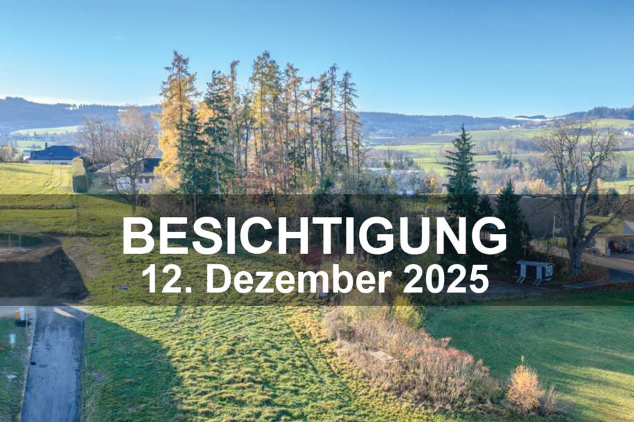 Traumhafter Baugrund mit Blick über Eberschwang, Grund und Boden-kauf, 120.000,€, 4906 Ried im Innkreis