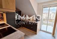 Sehr gepflegte und möblierte Eigentumswohnung im Dachgeschoss mit Balkon - Stadtrand von Waidhofen