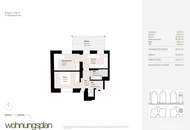 2-Zimmer-Wohnung mit großzügigem Balkon