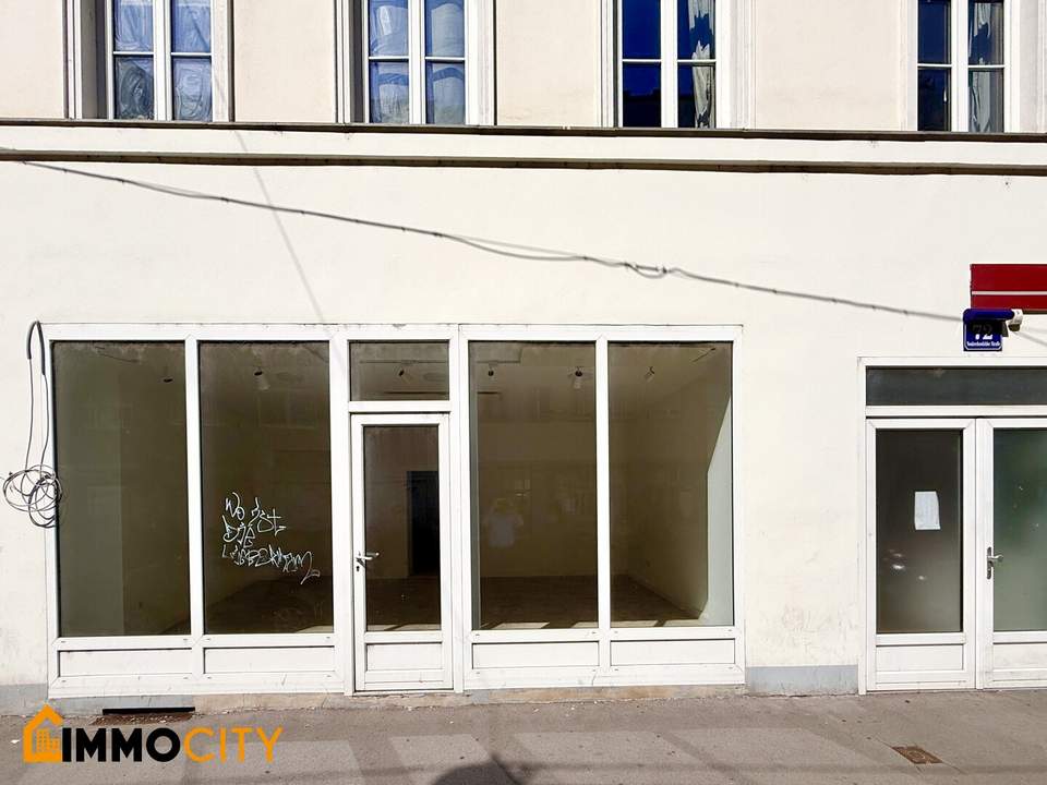 Charmantes Geschäftslokal (61 m²) mit großzügiger Auslage in frequentierter Lage des 16. Bezirks, Neulerchenfelder Straße 72
