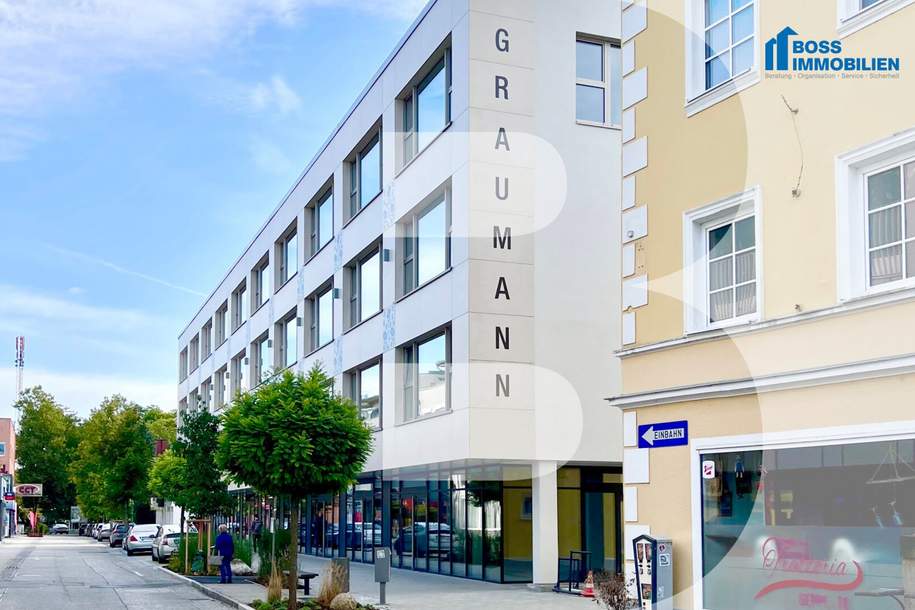 Attraktives Geschäftslokal | Graumann Lofts, Gewerbeobjekt-miete, 647,00,€, 4050 Linz-Land