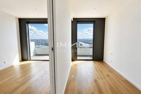 39. Etage inkl. Sonnenaufgang - DANUBEFLATS: Your New Home (Pool, Fitness and Wellness), Wohnung-miete, 1.353,99,€, 1220 Wien 22., Donaustadt
