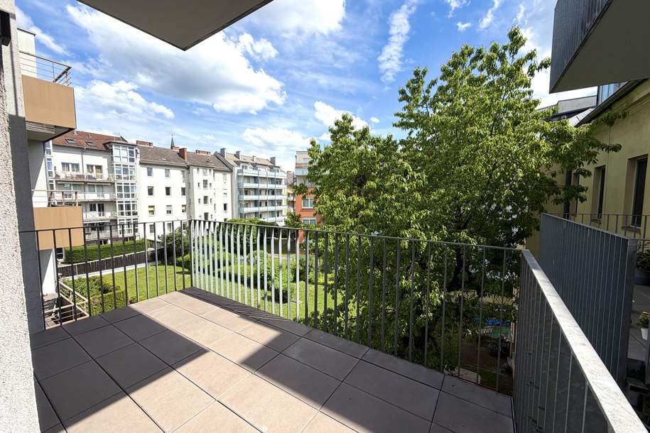 Gepflegte 2-Zimmer-Wohnung mit Balkon, Wohnung-miete, 886,33,€, 4020 Linz(Stadt)