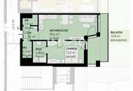 Provisionsfreier Erstbezug! 2-Zi Wohnung mit Balkon, Fußbodenheizung &amp; Tiefgarage in Donaustadt