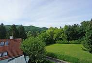 Unverbaubarer Wienerwaldblick in außergewöhnlicher Doppelhaushälfte am Sagberg